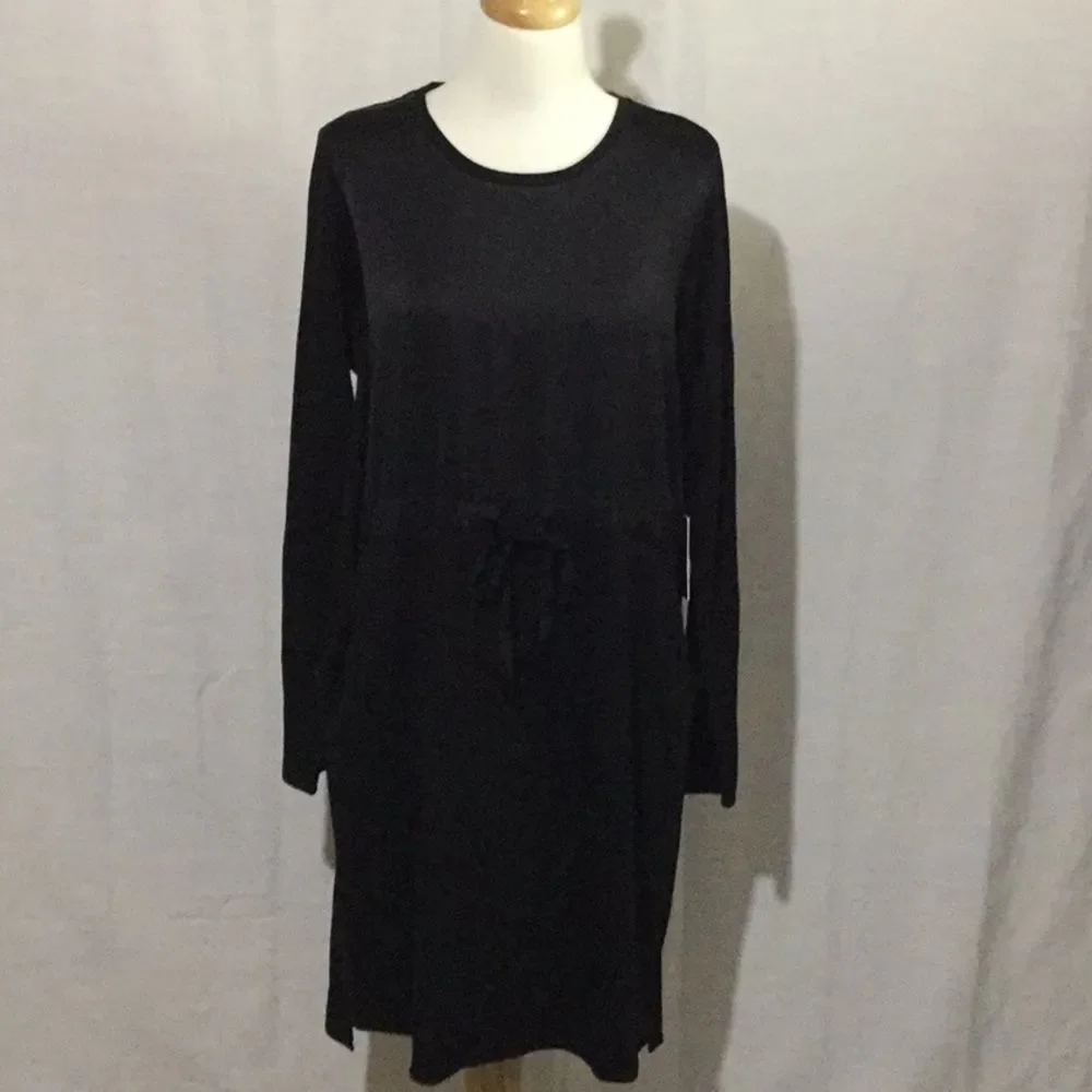 Simply Vera Vera Wang Black Dress w/ Pockets - Picture 1 of 7